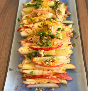 Crispy and Fresh Apple Matchstick Salad
