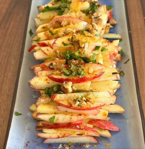 Crispy and Fresh Apple Matchstick Salad