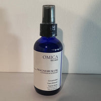 Magnesium Oil Spray – with Biodynamic Organic Lavender and Rosemary Hydrosol (4 fl oz / 118 ml)