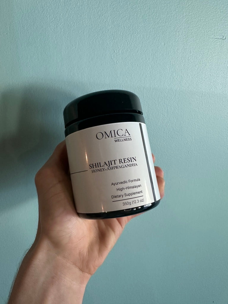 High-Himalayan Shilajit Paste with Honey & Ashwagandha (12.3 oz / 350 g)