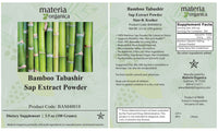 Bamboo Tabashir Sap Powder, Item # BAM40018 (1.7oz / 50 g)