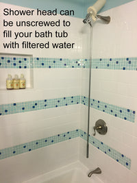 Double Vortex Shower Head | Chrome Plated Brass