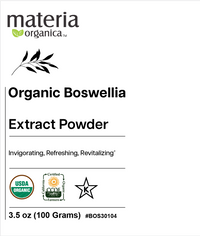 Organic Boswellia Serrata Extract Powder - 65% Boswellic Acid (3.5 oz / 100g)