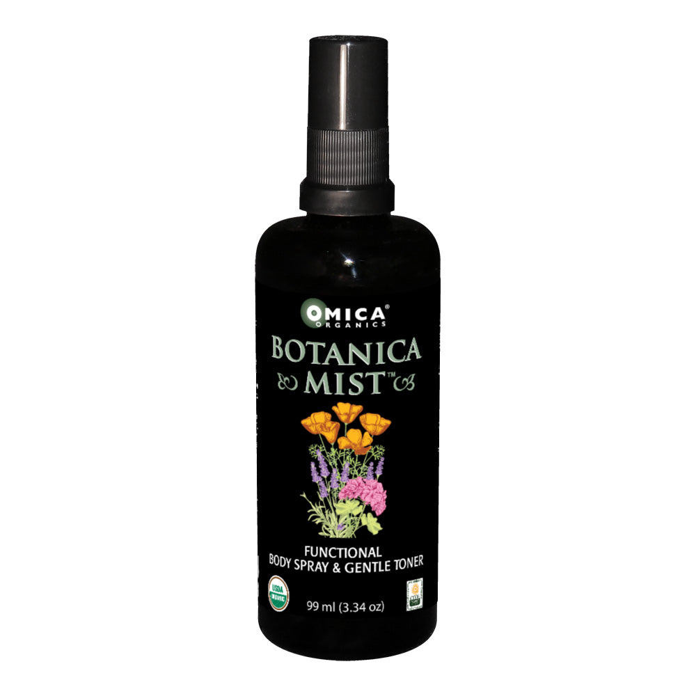 Botanica Mist Biodynamic Functional Body Spray & Gentle Toner (3.34 oz / 99 ml)