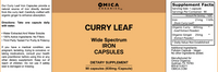 Curry Leaf (Iron Capsules) 90ct