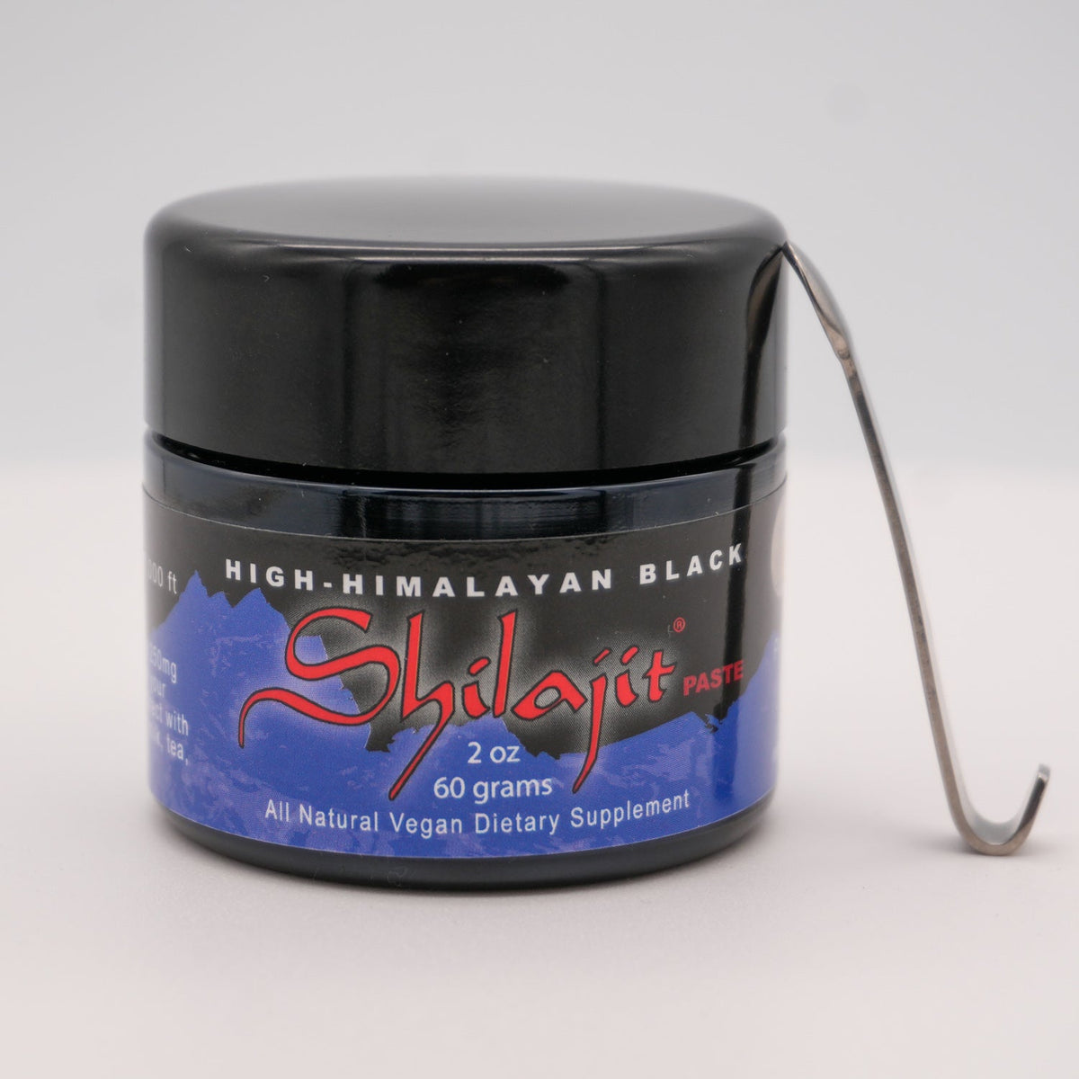 High Himalayan Raw Black Shilajit Paste (1/2 oz - 2 oz)