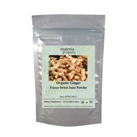 Ginger Juice Freeze Dried Powder, Organic Item # GNG30033 (3.5 oz / 100 g)