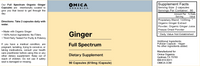 Ginger Capsules 90ct