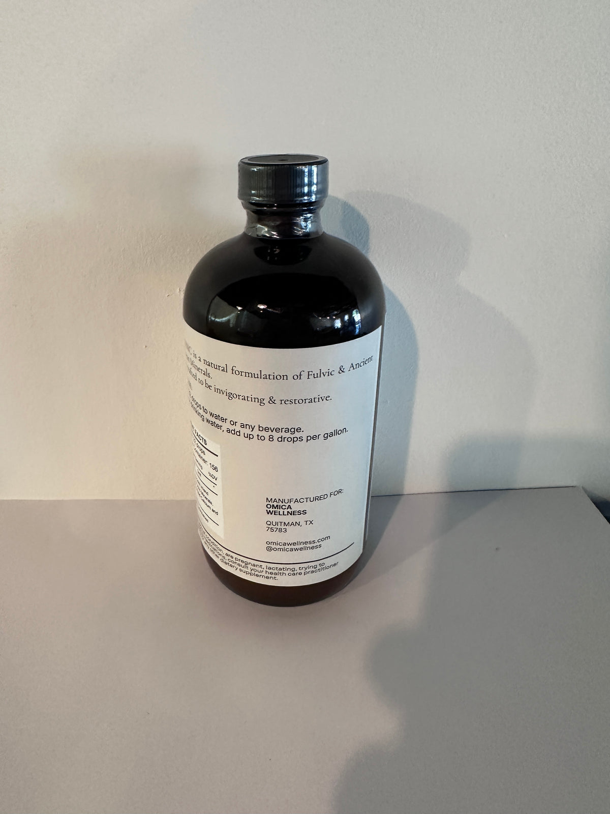 Super Ionic Fulvic Minerals (16 oz / 473 ml) bulk