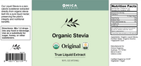 Organic Liquid Stevia - Original (16 fl oz) Bulk Size