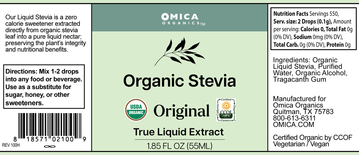 Liquid Stevia - Original, Organic (1.85 fl oz)