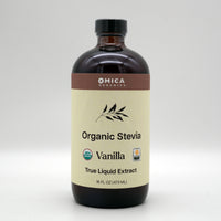 Organic Liquid Stevia - Vanilla (16 fl oz) Bulk Size