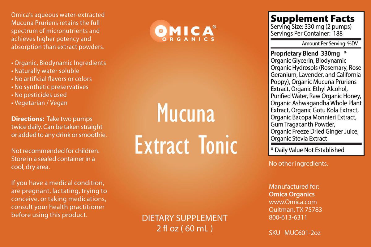 Mucuna Extract Tonic (2 fl oz / 60 ml)