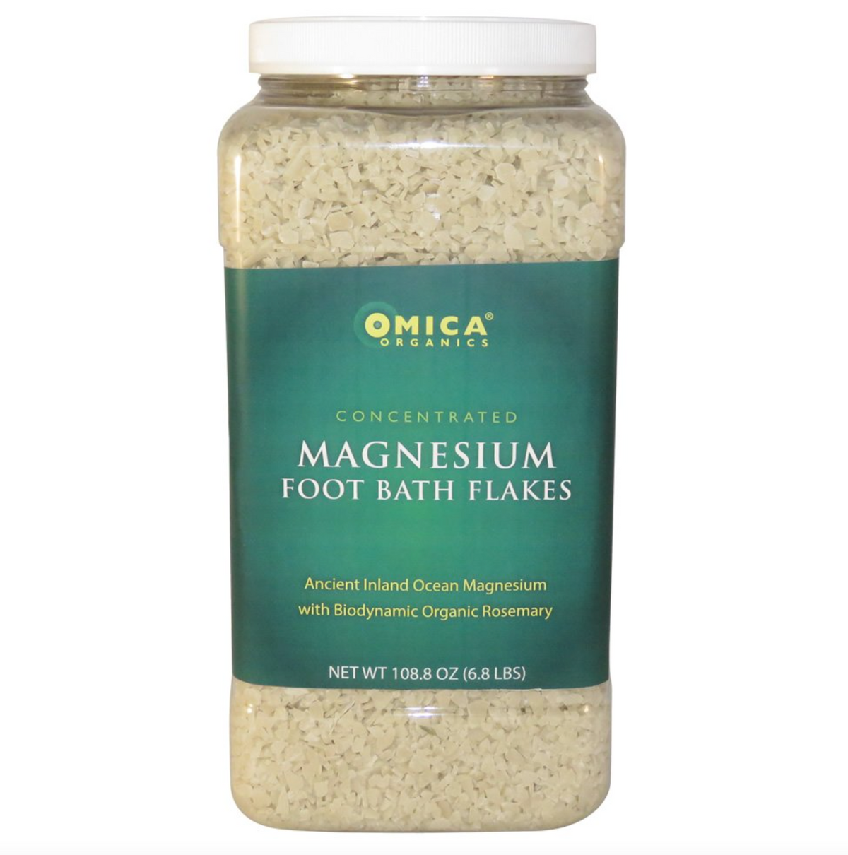 Magnesium Flakes with Biodynamic Organic Rosemary (1.6 lb - 6.8 lb) **