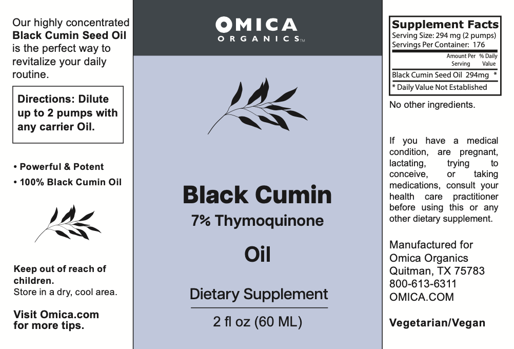 Black Seed, Black Cumin Seed Oil, 7% Thymoquinone (2 fl oz / 60 ml)