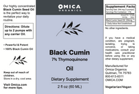 Black Seed, Black Cumin Seed Oil, 7% Thymoquinone (2 fl oz / 60 ml)