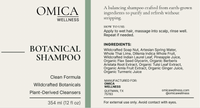 Botanical Shampoo with Herbal Extracts, Enzymes, and Probiotics (12 fl oz)