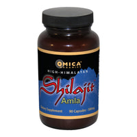 High Himalayan Shilajit with Amla Capsules - Ayurvedic Formula (90 Count)