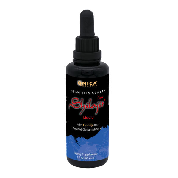 High Himalayan Shilajit Liquid with Raw Honey & Ocean Minerals (2 fl oz)