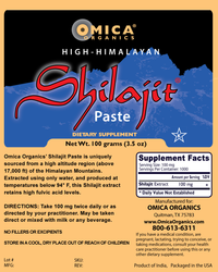 High Himalayan Black Shilajit Paste (3.5 oz / 100 g)