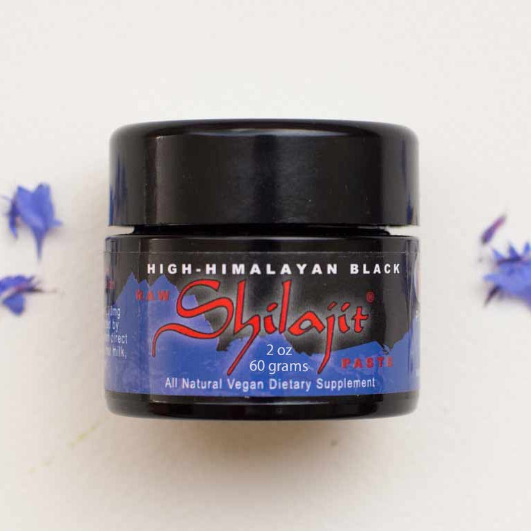 High Himalayan Raw Black Shilajit Paste (1/2 oz - 2 oz)