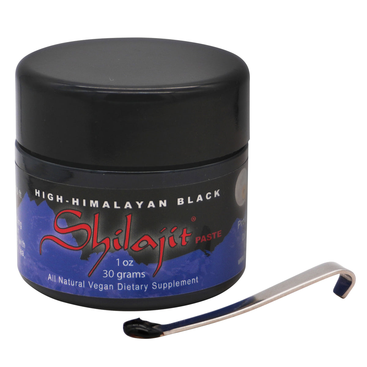 High Himalayan Raw Black Shilajit Paste (1/2 oz - 2 oz)