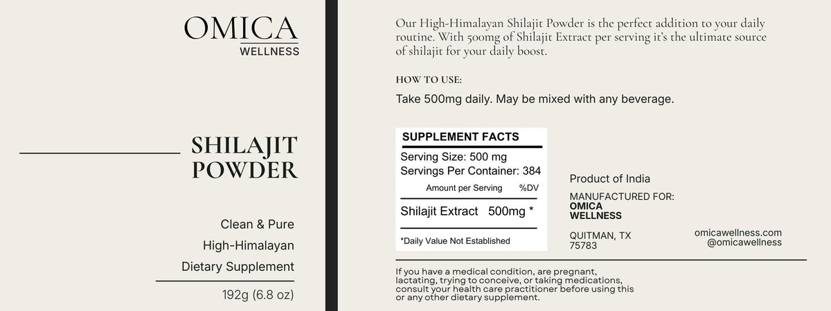 High Himalayan Shilajit Powder (6.8 oz)
