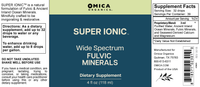 SuperIonic Fulvic Minerals - 70+ Trace Minerals + Calcium & Magnesium (4 oz)