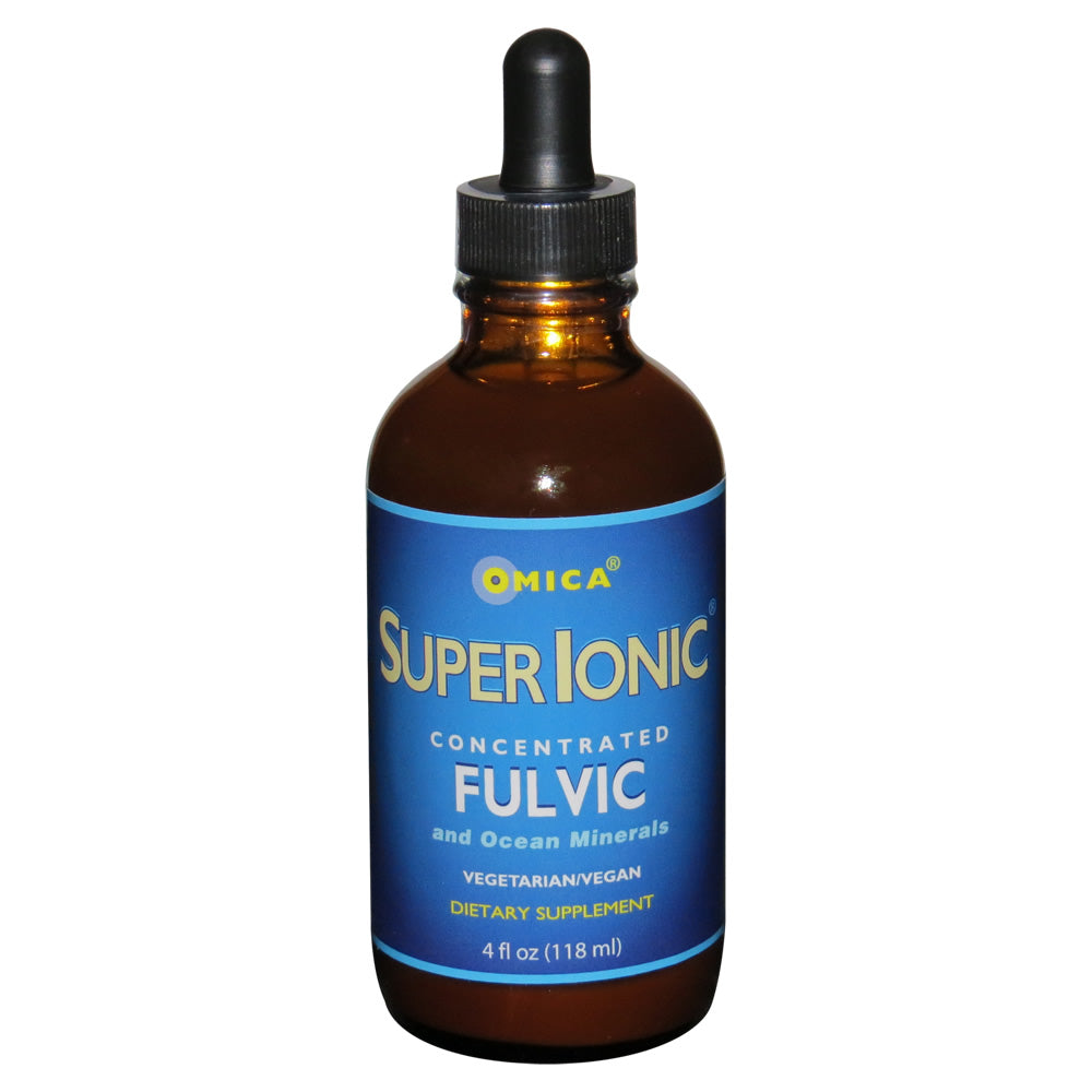 SuperIonic Fulvic Minerals - 70+ Trace Minerals + Calcium & Magnesium (4 oz)