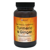 Turmeric & Ginger Ayurvedic Extract Formula (90 Capsules)