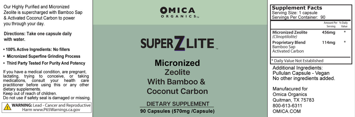 Zeolite Capsules (90 Capsules)